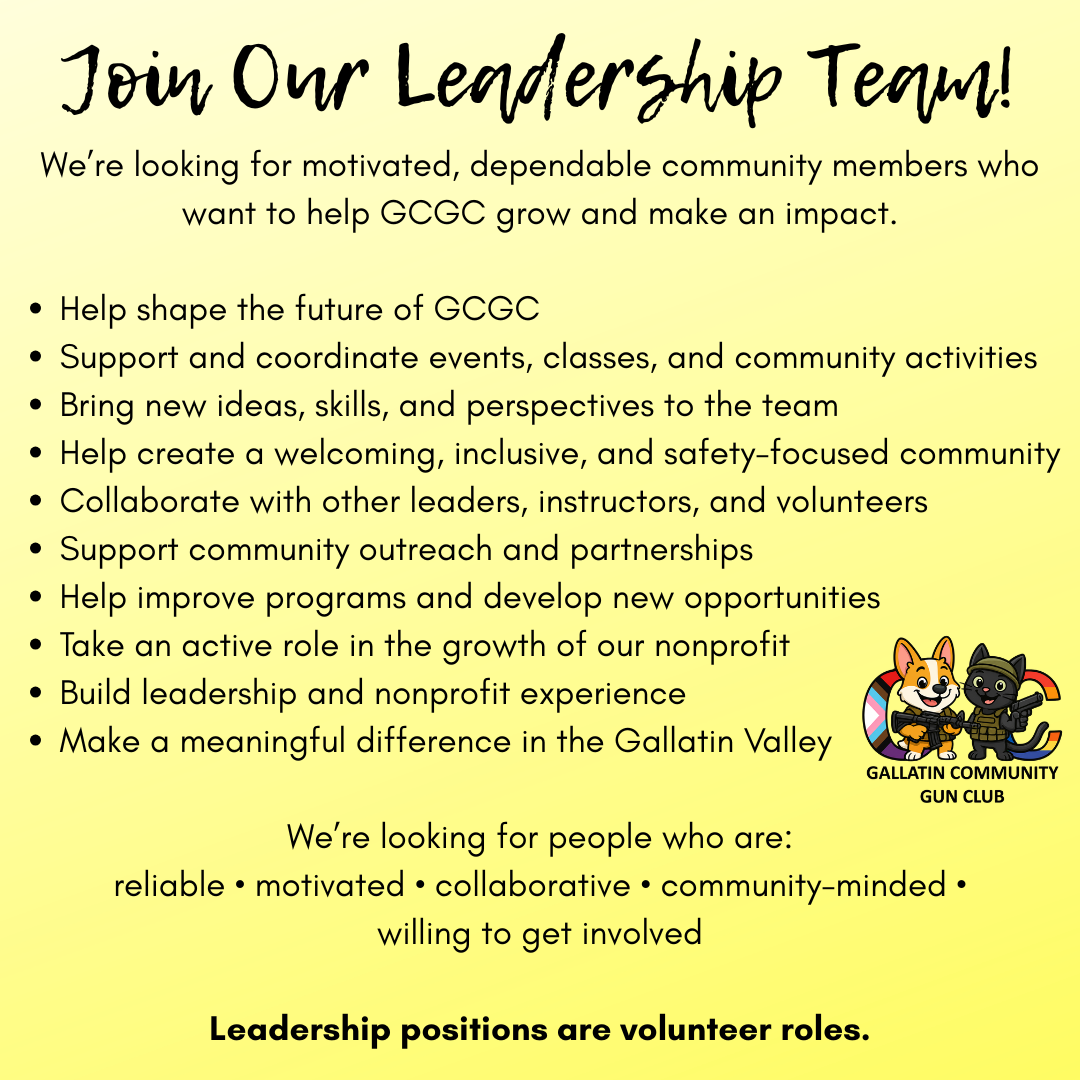 Join Our Leadership Team!